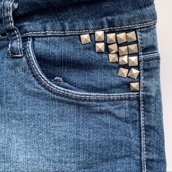 Low Rise Denim Shorts Youth Size 7 - Picture 3 of 9